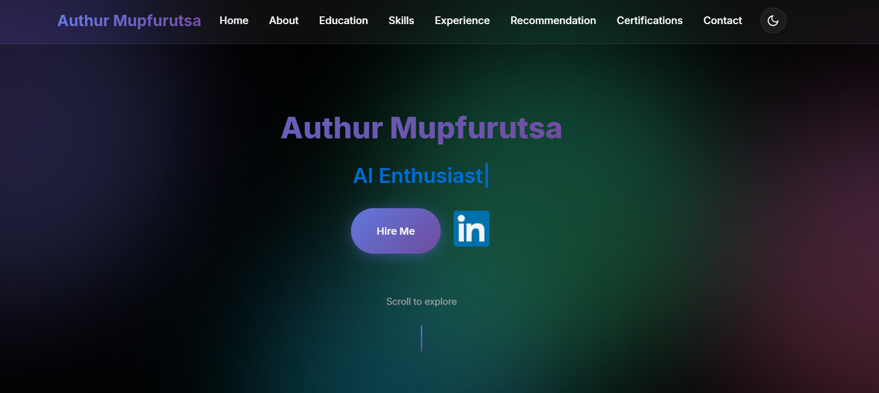 Portfolio project preview